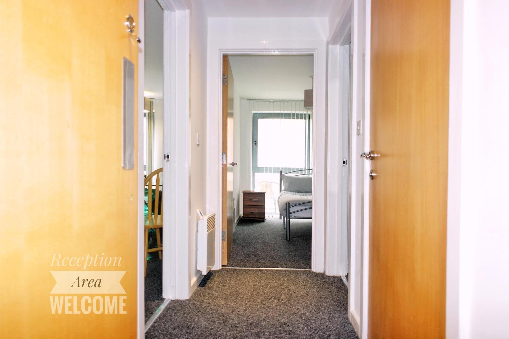מנצ'סטר 2 Bed Ensuite With Balcony And Free Onsite Secure Parking מראה חיצוני תמונה