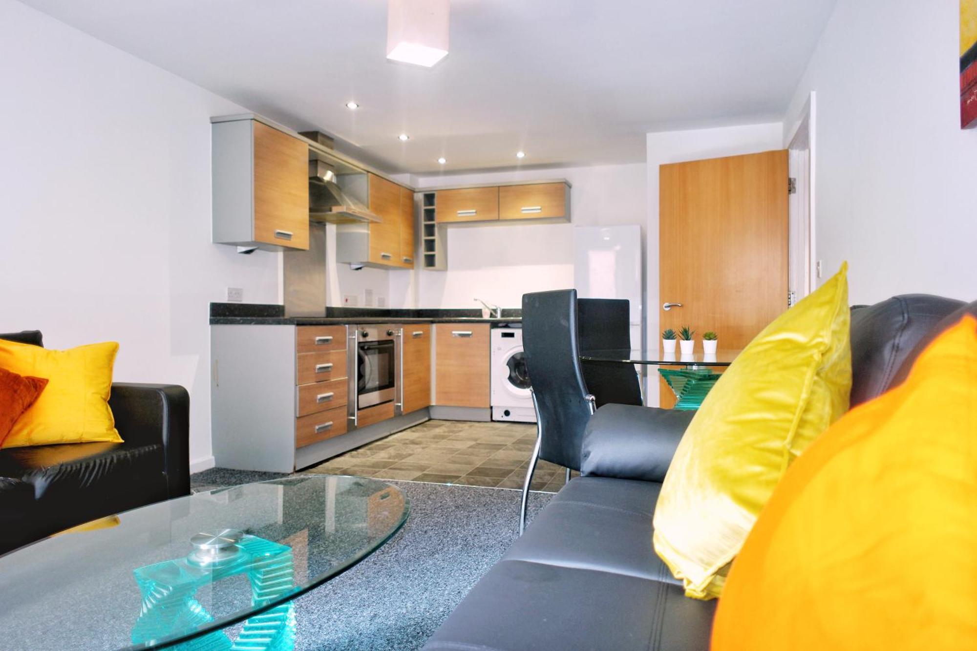 מנצ'סטר 2 Bed Ensuite With Balcony And Free Onsite Secure Parking מראה חיצוני תמונה