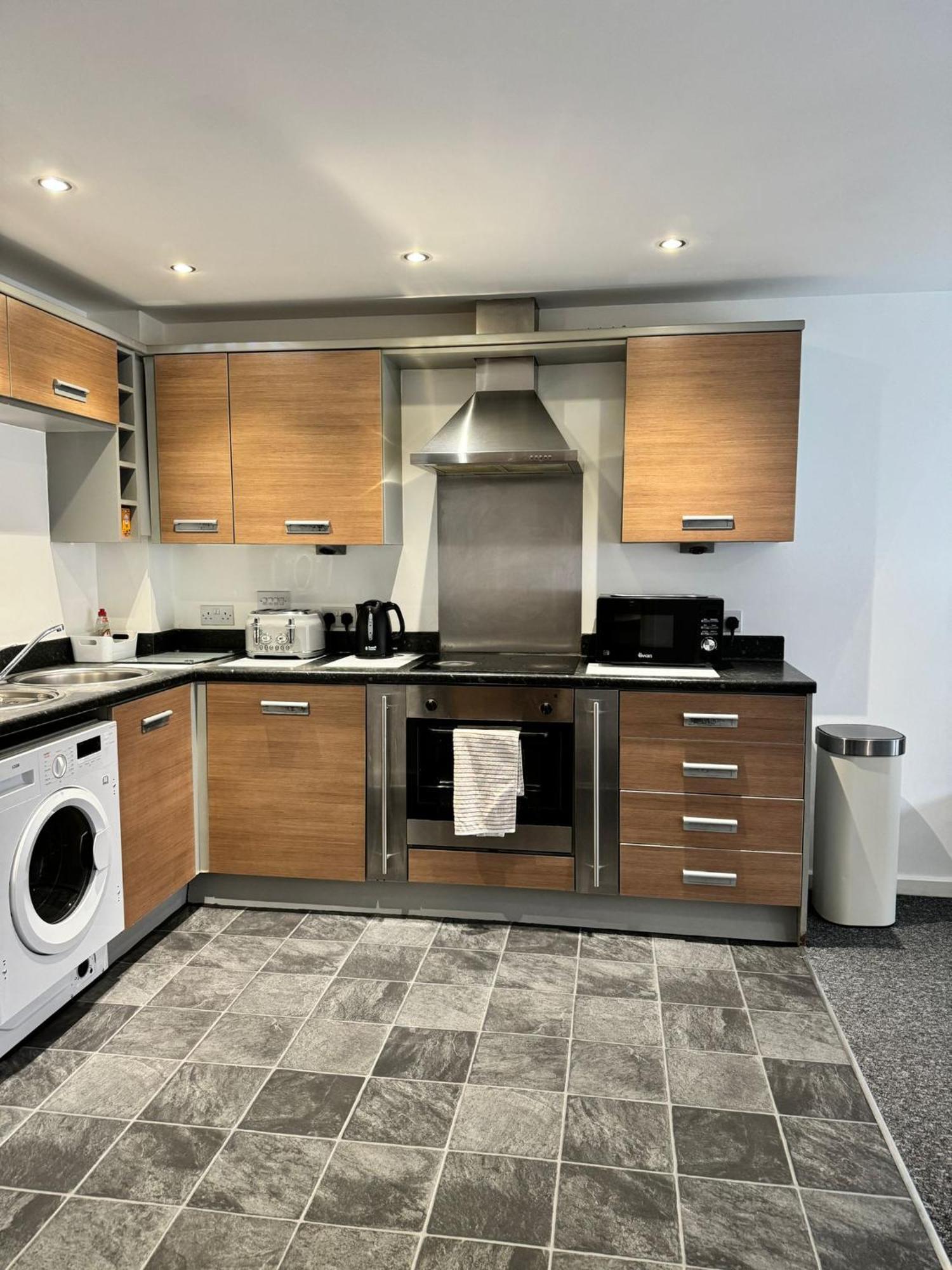 מנצ'סטר 2 Bed Ensuite With Balcony And Free Onsite Secure Parking מראה חיצוני תמונה