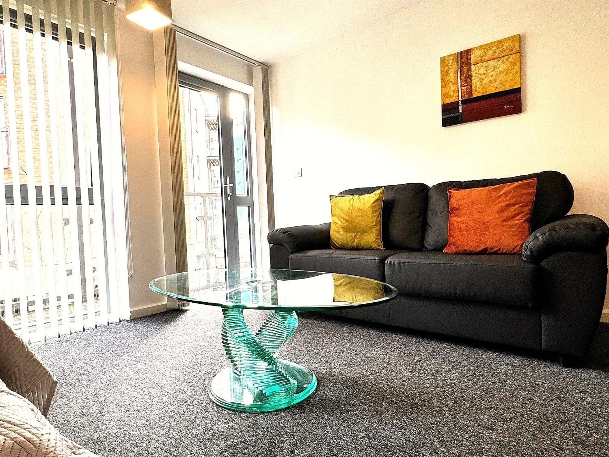 מנצ'סטר 2 Bed Ensuite With Balcony And Free Onsite Secure Parking מראה חיצוני תמונה